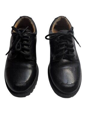 KRU Black Toddler Dress Shoes Size 11